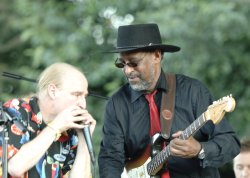 Chester Dennis Jones and Jeff Herzog will be at the Labor Day Festival Bothell Blues