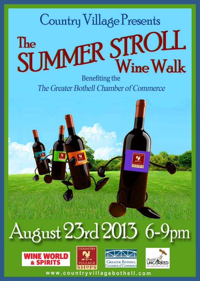 Bothell Event: Country Village Summer Wine Walk