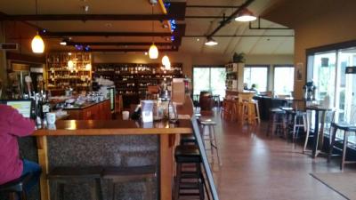 Village Wines in Woodinville Washington is a great place to drink coffee, wine and mooch off of wifi.