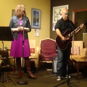 Open mic in Bothell Washington at the Den Coffee Shop