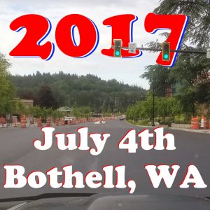 2017 4th of July in Bothell Washington