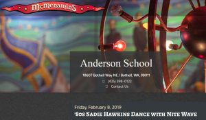 80s Sadie Hawkins Dance with Nite Wave at Anderson School