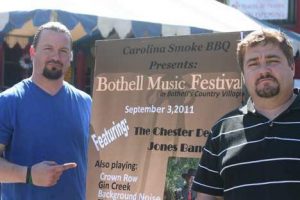 Steve and Sean from the first Bothell Blues Festival