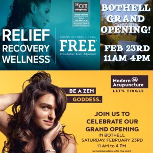 Bothell Event: The Joint and Modern Acupuncture Grand Opening in Bothell Washington
