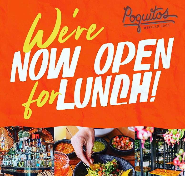 Poquitos Bothell is open for lunch