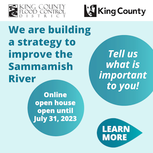 King County Flood Control Sammamish River Open House Bothell