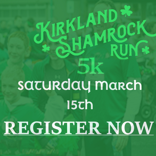 2025 Kirkland Shamrock Run registration is open!